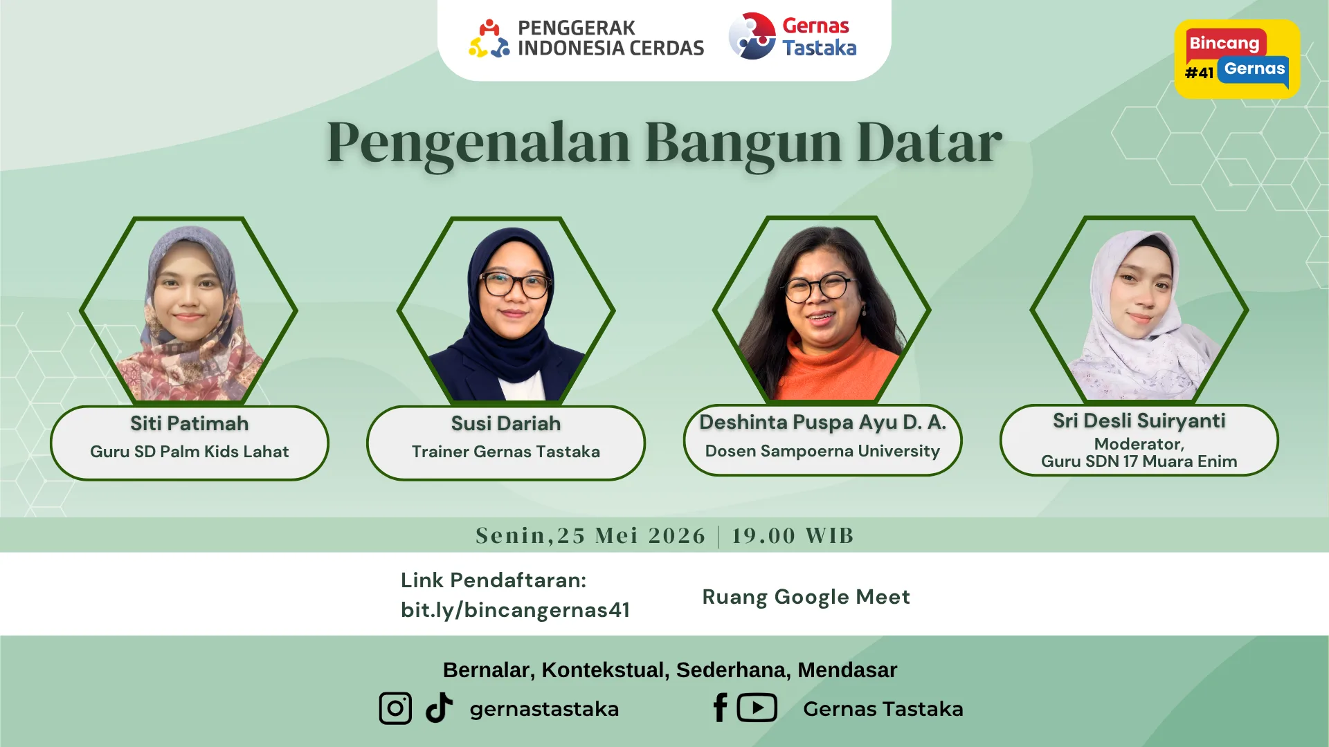 Pengenalan Bangun Datar