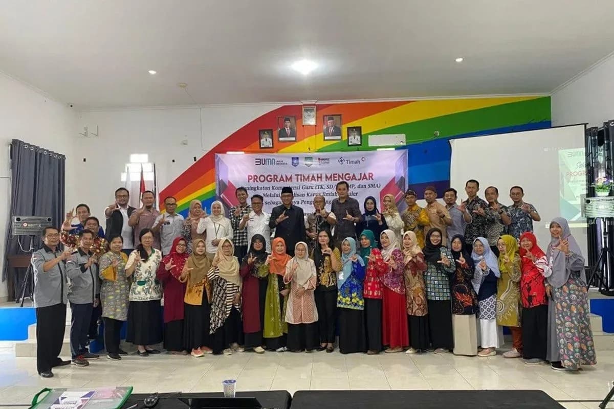PT Timah Tingkatkan Kualitas Guru di Lingkar Tambang