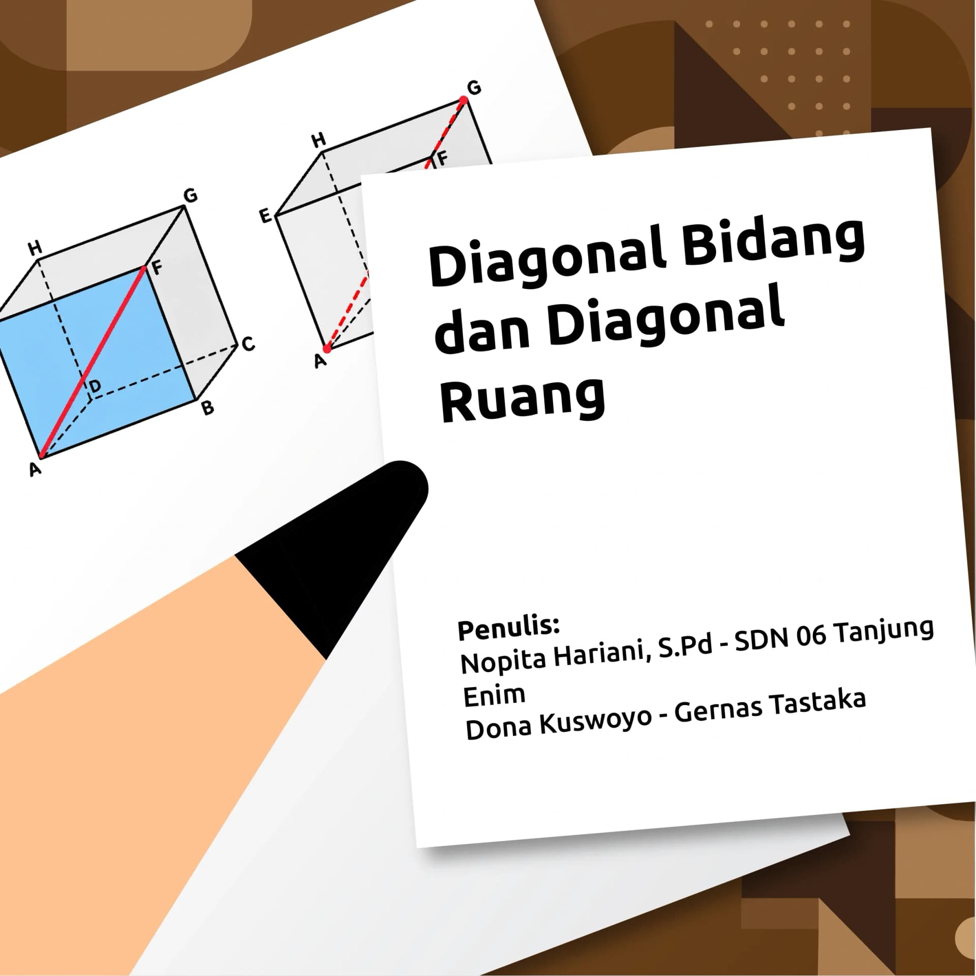 Diagonal Bidang dan Diagonal Ruang